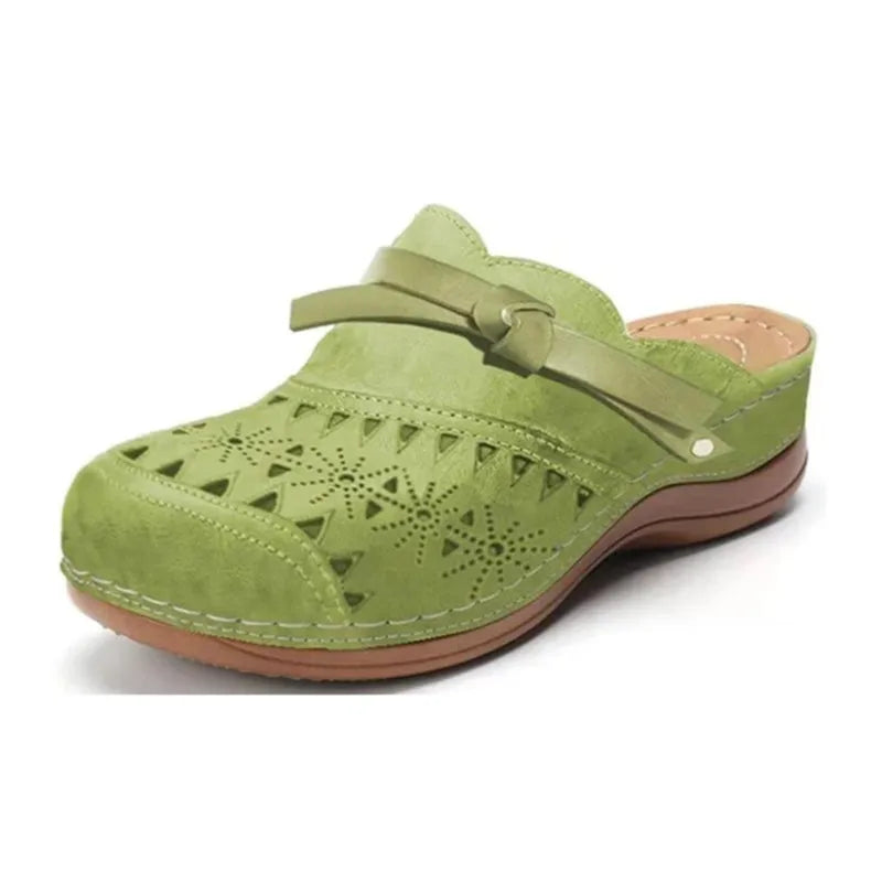 Marigold | Laser Cut Comfort Clogs
