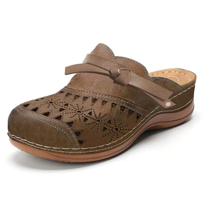 Marigold | Laser Cut Comfort Clogs
