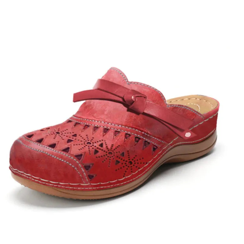 Marigold | Laser Cut Comfort Clogs