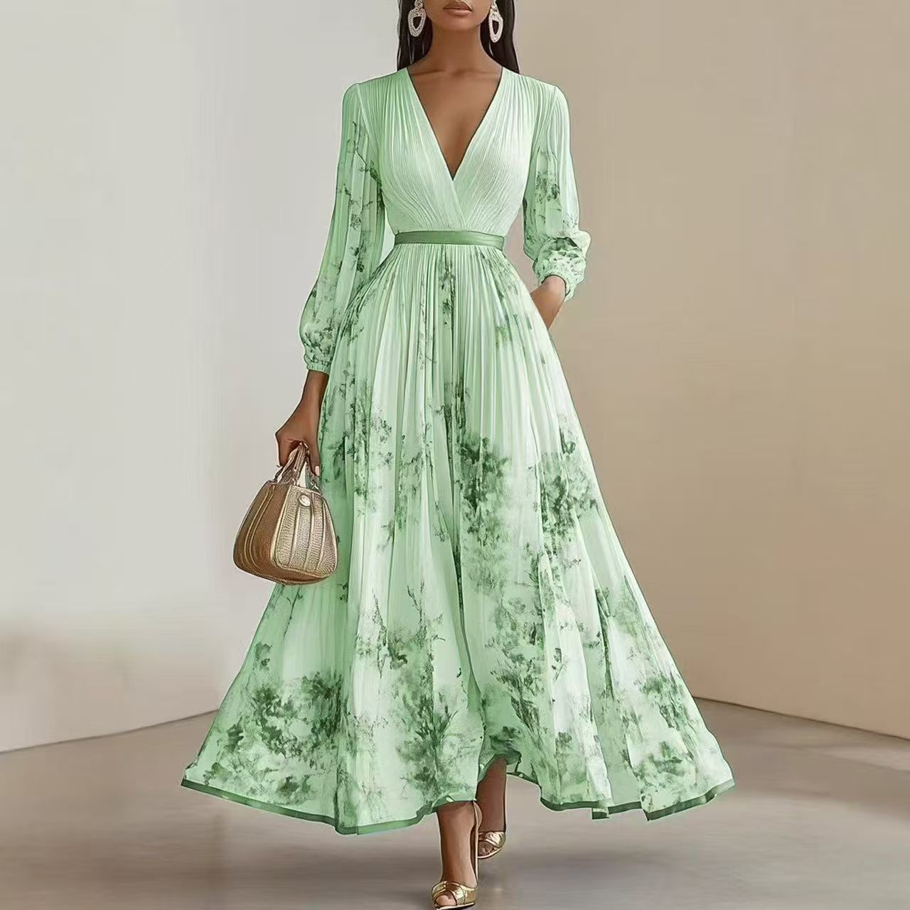 Serenelle | Sleeveless Floral Occasion Dress