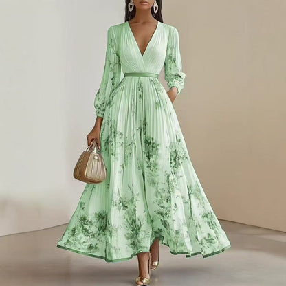Serenelle | Sleeveless Floral Occasion Dress