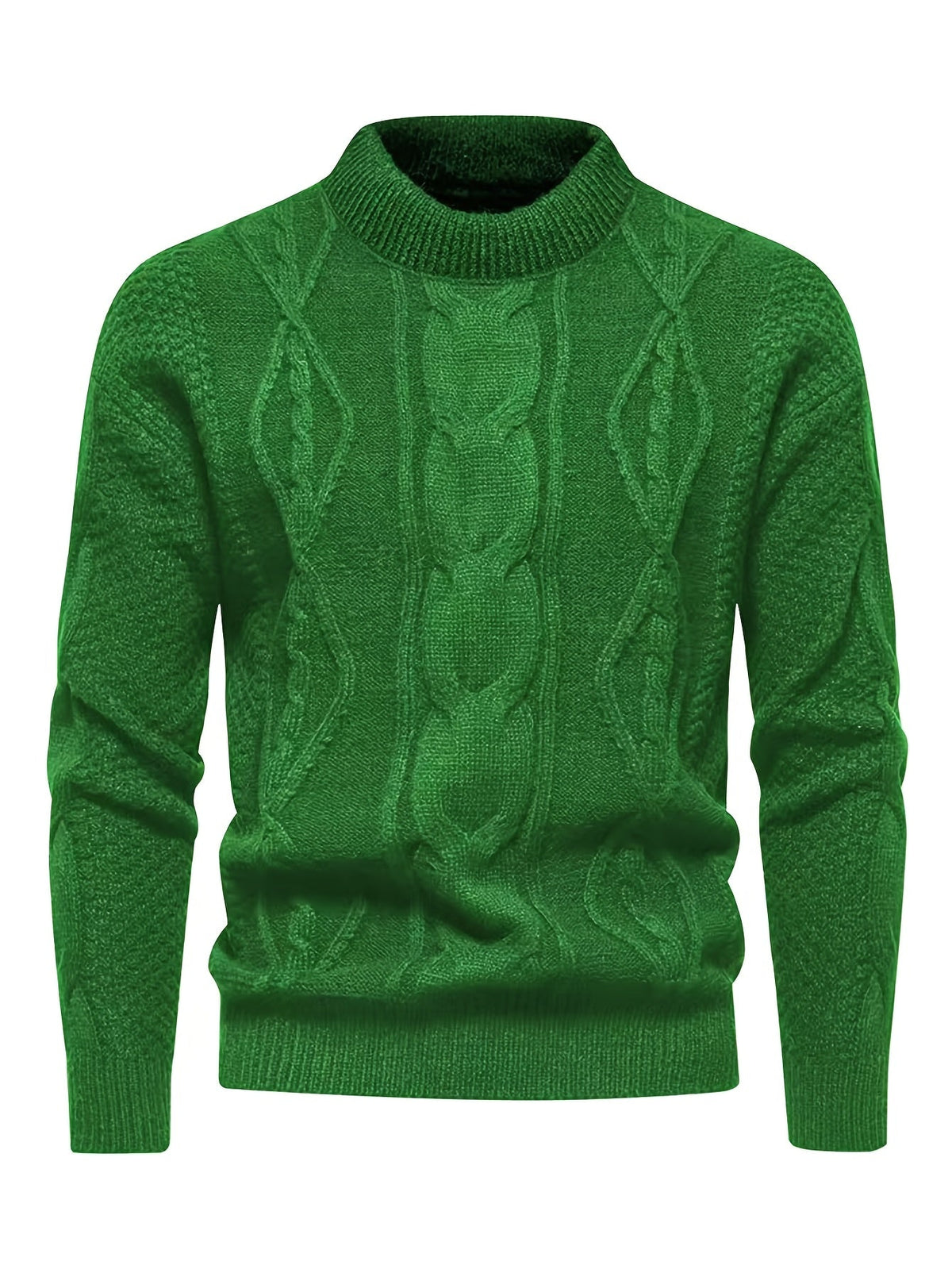 Gannon | Classic Mock Neck Knit Sweater