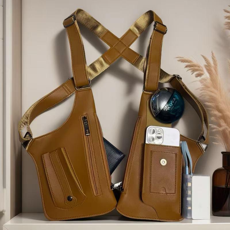Pellax | Streetwear Adjustable Strap Dual Holster Chest Bag