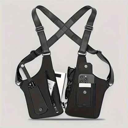 Pellax | Streetwear Adjustable Strap Dual Holster Chest Bag