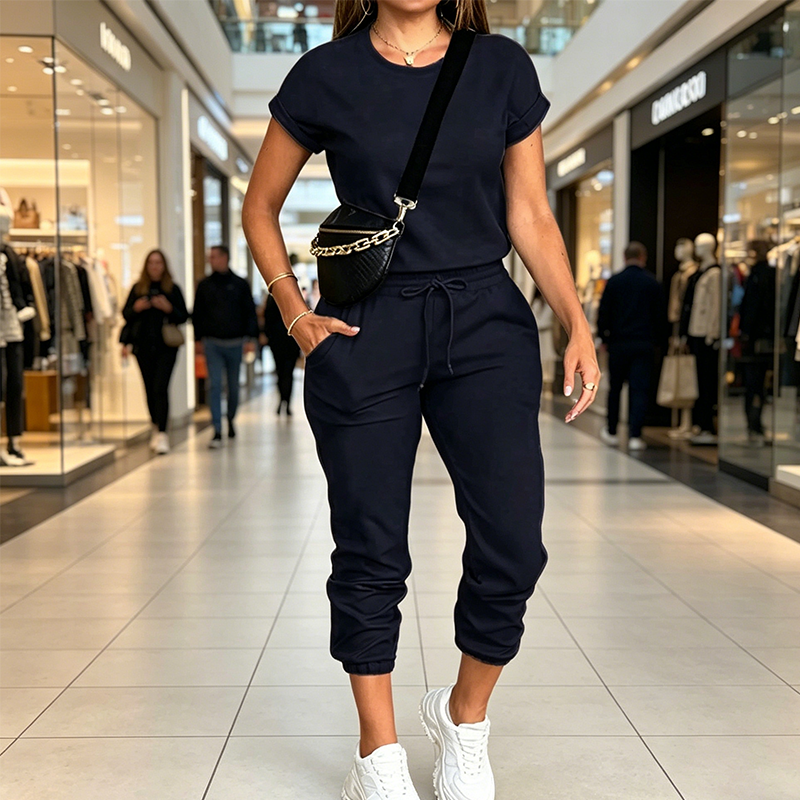 Kaelis | Casual Top and Jogger Set