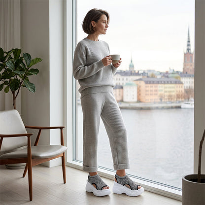 Althea | Open Toe Casual Platform Sandals
