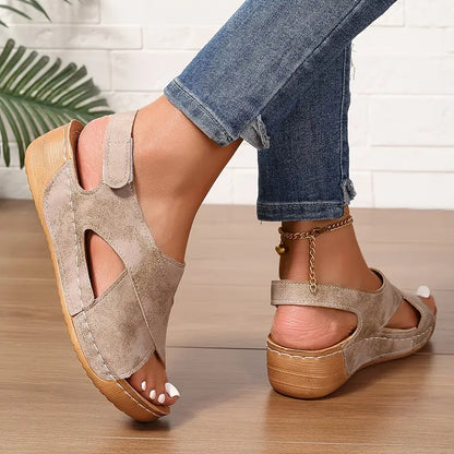 Valessa | Criss Cross Comfort Sandals