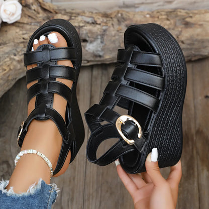 Olivara | Lightweight Platform Strap Sandals