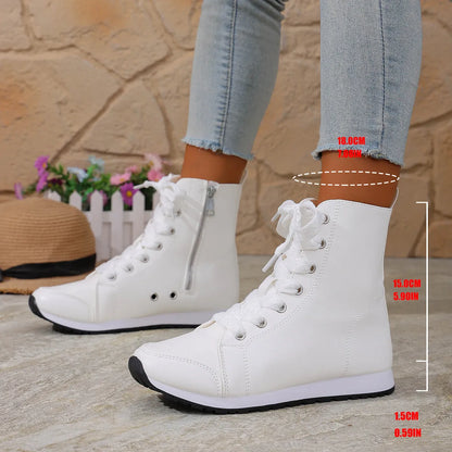 Shelby | Flexible Sole Lace Up Boots