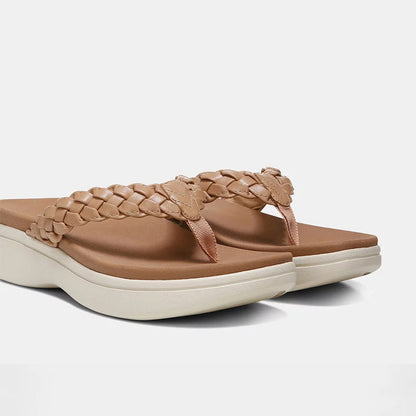 Seren | Woven Strap Wedge Sandals