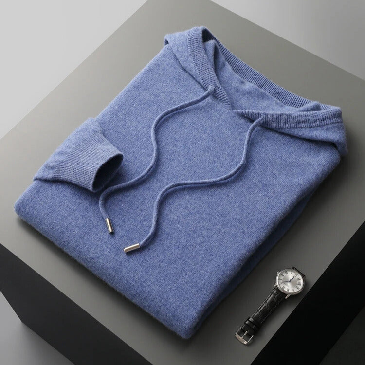 Dalton | Classic Knit Pullover Hoodie