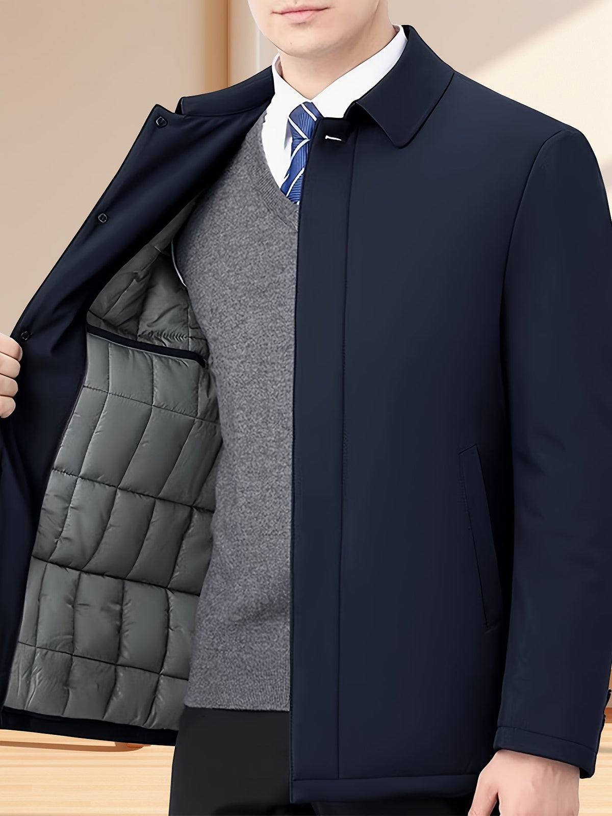 Jarvis | Tailored Quilted Lined Jacket