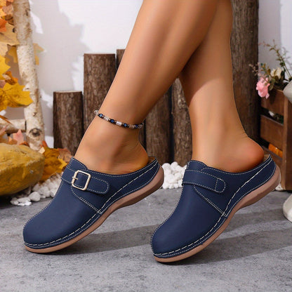 Virethia | Closed Toe Slip On Clogs