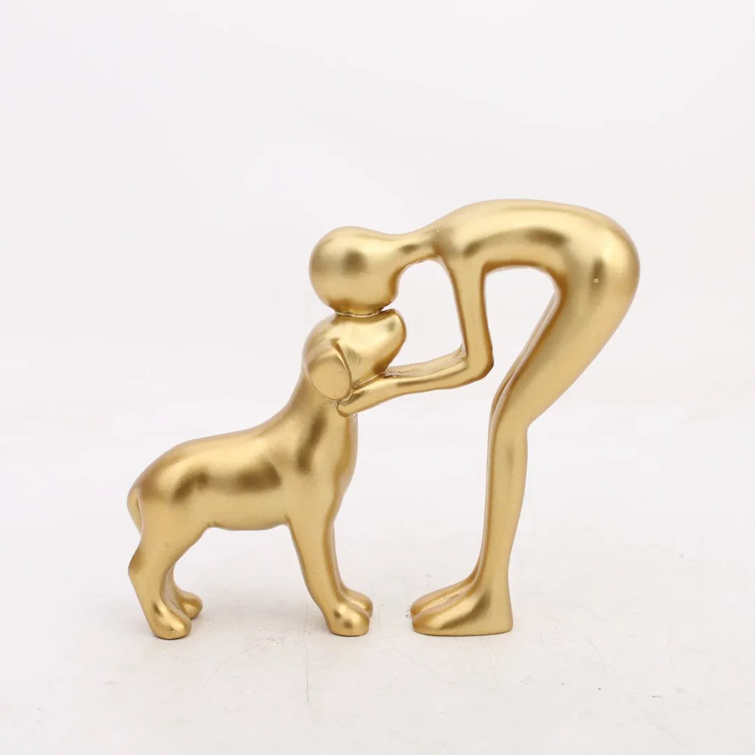 Cybele | Affectionate Pet Lover Figurine