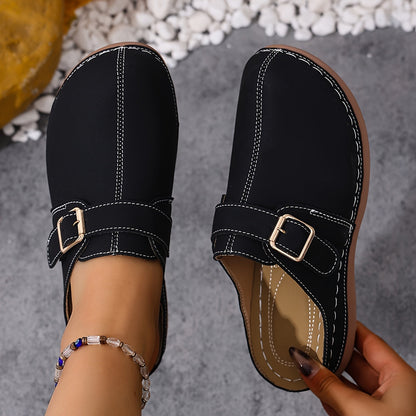 Virethia | Closed Toe Slip On Clogs
