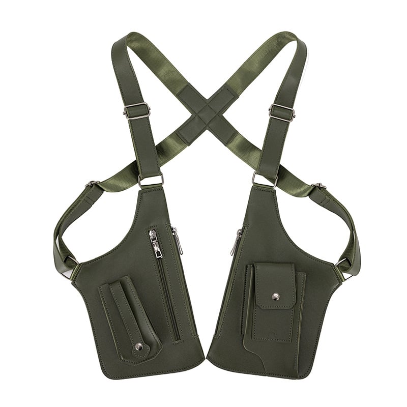 Pellax | Streetwear Adjustable Strap Dual Holster Chest Bag