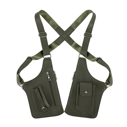Pellax | Streetwear Adjustable Strap Dual Holster Chest Bag