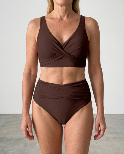 Ravella | High Waist Wrap Bikini Set