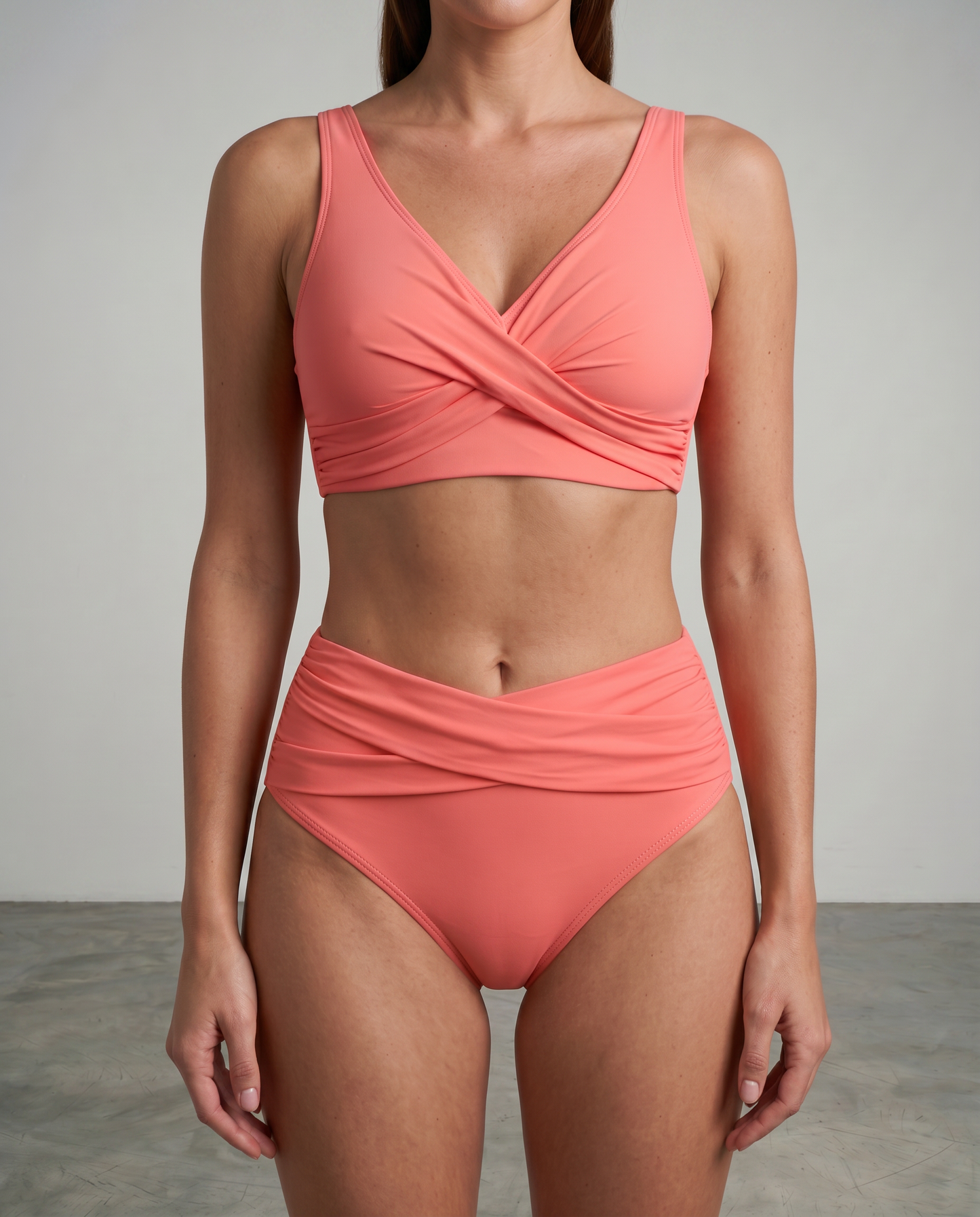 Ravella | High Waist Wrap Bikini Set