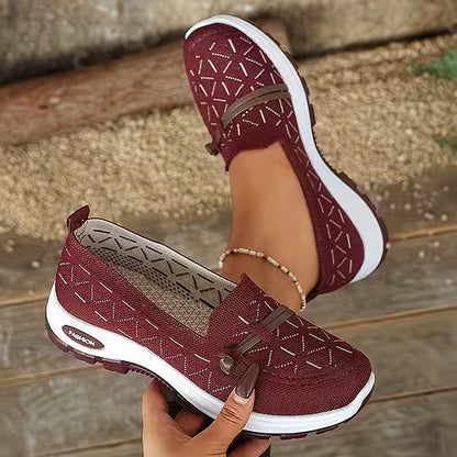 Varelle | Knit Slip On Walking Shoes