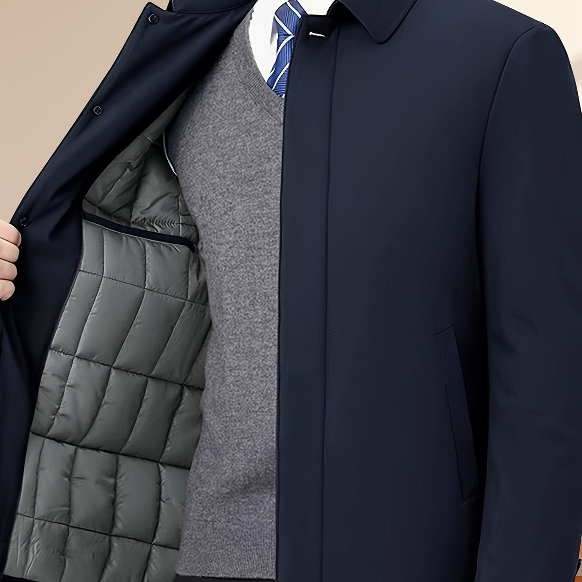 Jarvis | Tailored Quilted Lined Jacket