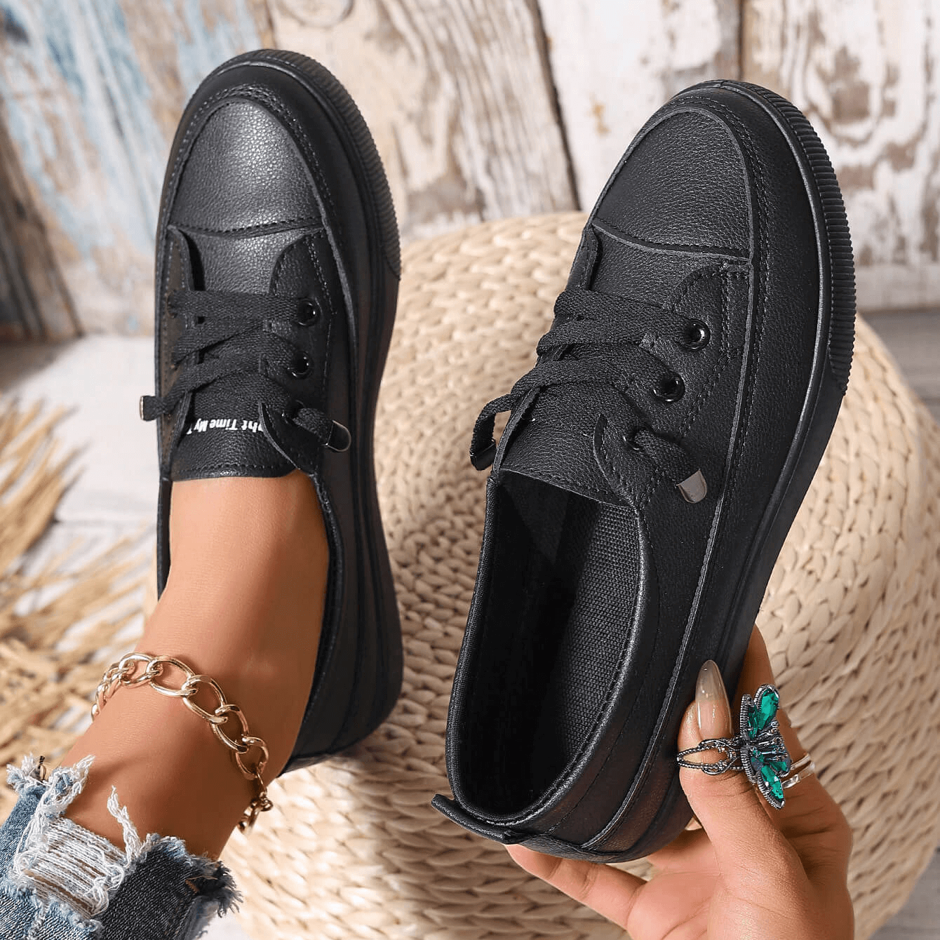 Orlina | Soft Step Lace Up Shoes