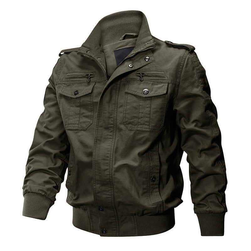 Pryce | Multi Pocket Stand Collar Jacket