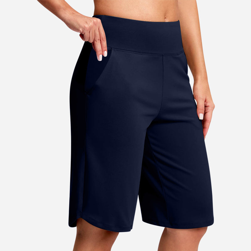 Lavenia | High Waist Comfort Bermuda Shorts