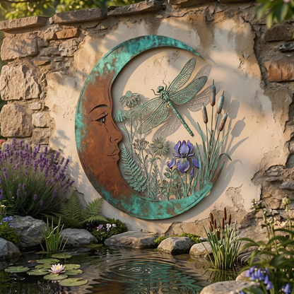 Amelora | Rustic Moon Wall Art