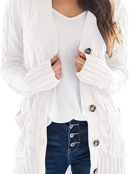 Ravelle | Soft Touch Button Cardigan