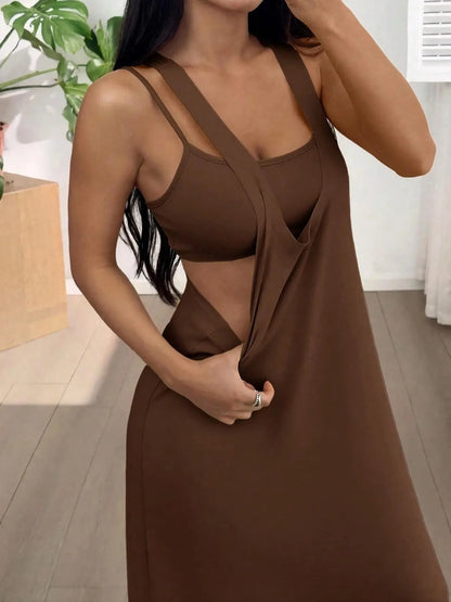 Celandra | Relaxed Fit Sleeveless Maxi Dress
