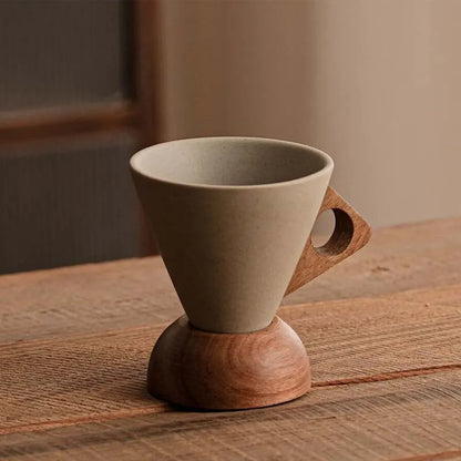 Lavina | Minimalist Cone Coffee Cup Set