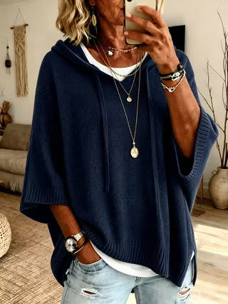 Hespera | Cozy Hooded Knit Sweater