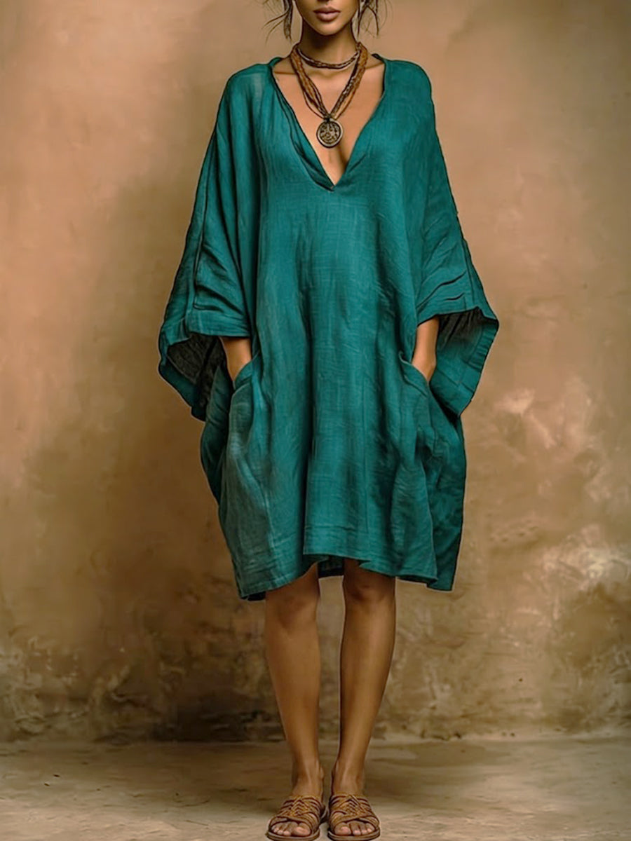 Nirelle | Loose Fit Pocket Mini Dress