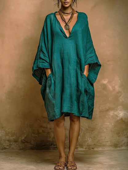 Nirelle | Loose Fit Pocket Mini Dress