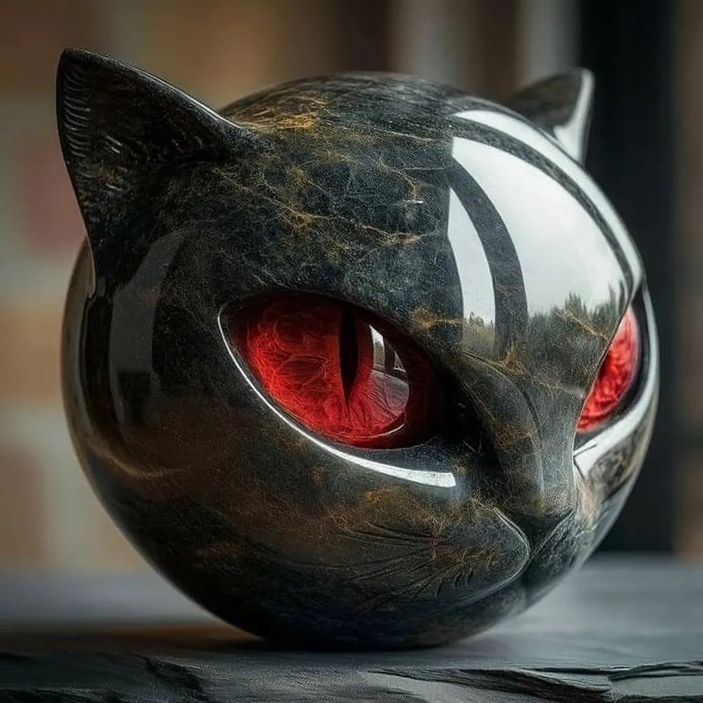 Pavielle | Elegant Cat Face Ornament