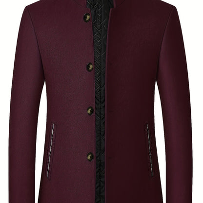 Lowell | Tailored Stand Collar Winter Coat