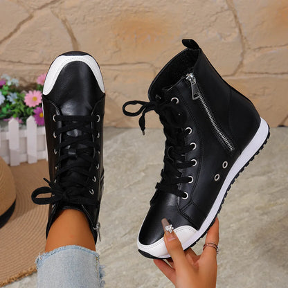 Shelby | Flexible Sole Lace Up Boots