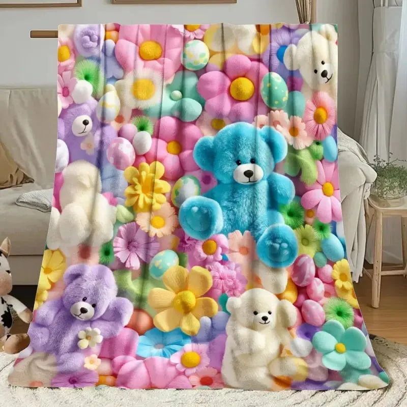 Primella | Cozy Seasonal Character Throw Blanket