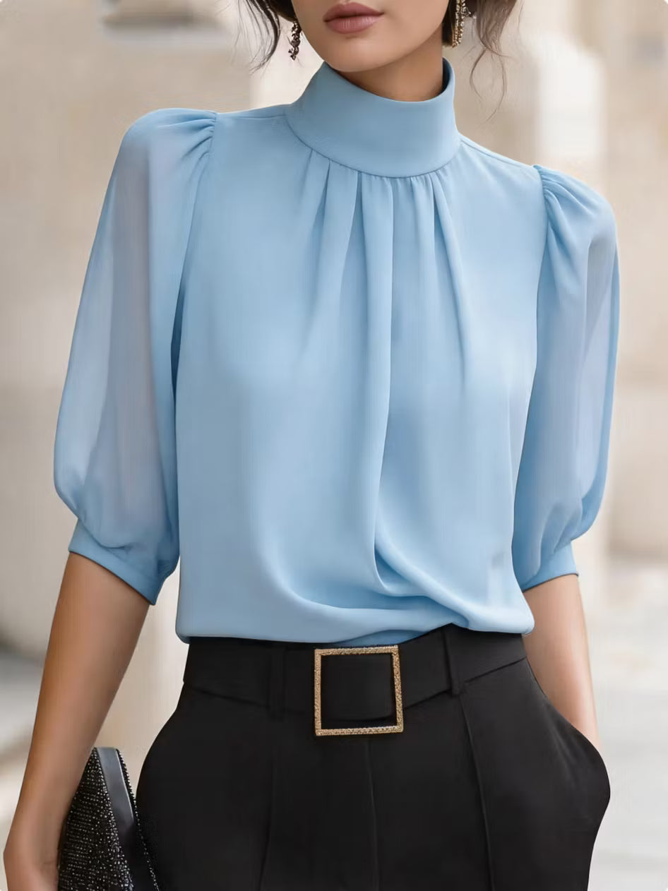 Cambria | Elegant Puff Sleeve Blouse