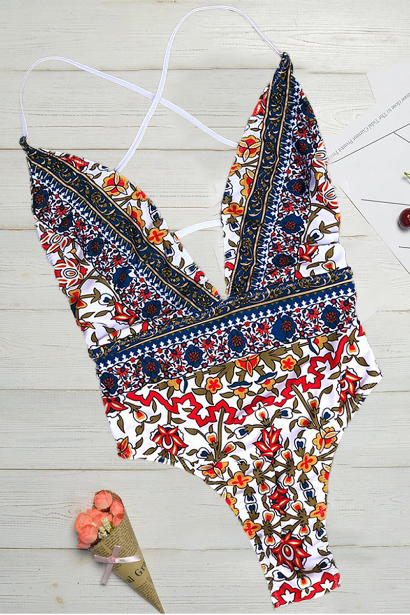 Alouette | Bohemian Print One Piece Swimsuit