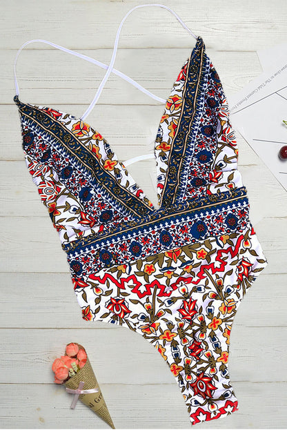 Alouette | Bohemian Print One Piece Swimsuit