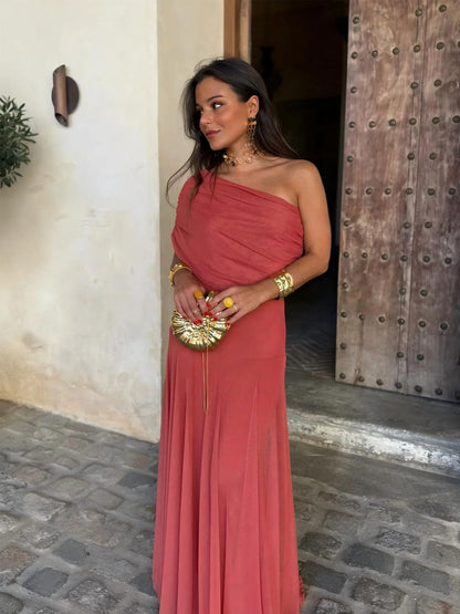 Soltherisse | Off Shoulder Evening Maxi Dress