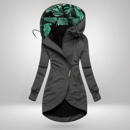 Nellie | Relaxed Hooded Longline Jacket