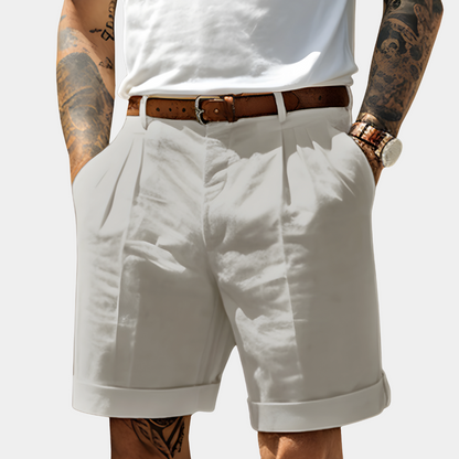 Sheridan | Tailored Linen Blend Shorts