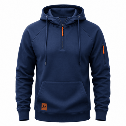 Vance | Casual Half Zip Pullover Hoodie