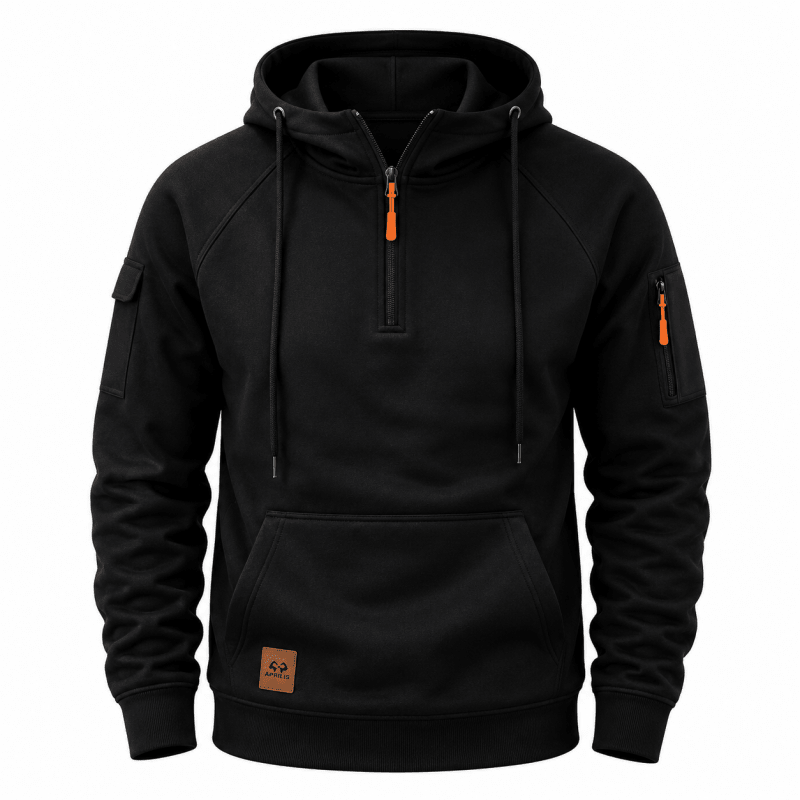 Vance | Casual Half Zip Pullover Hoodie