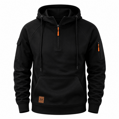 Vance | Casual Half Zip Pullover Hoodie