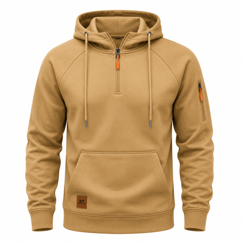 Vance | Casual Half Zip Pullover Hoodie
