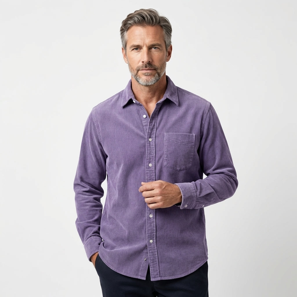 Brexton | Casual Corduroy Button Shirt